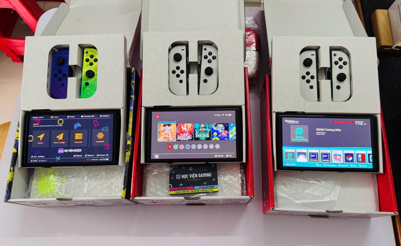 Dịch vụ mod chip Nintendo Switch uy tín giá tốt tại Học Viện Gaming - 4