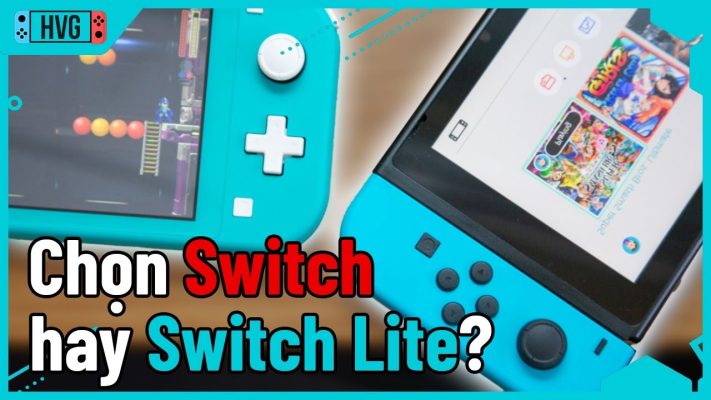 Nintendo Switch hay Switch Lite: Lựa chọn nào cho người mới?