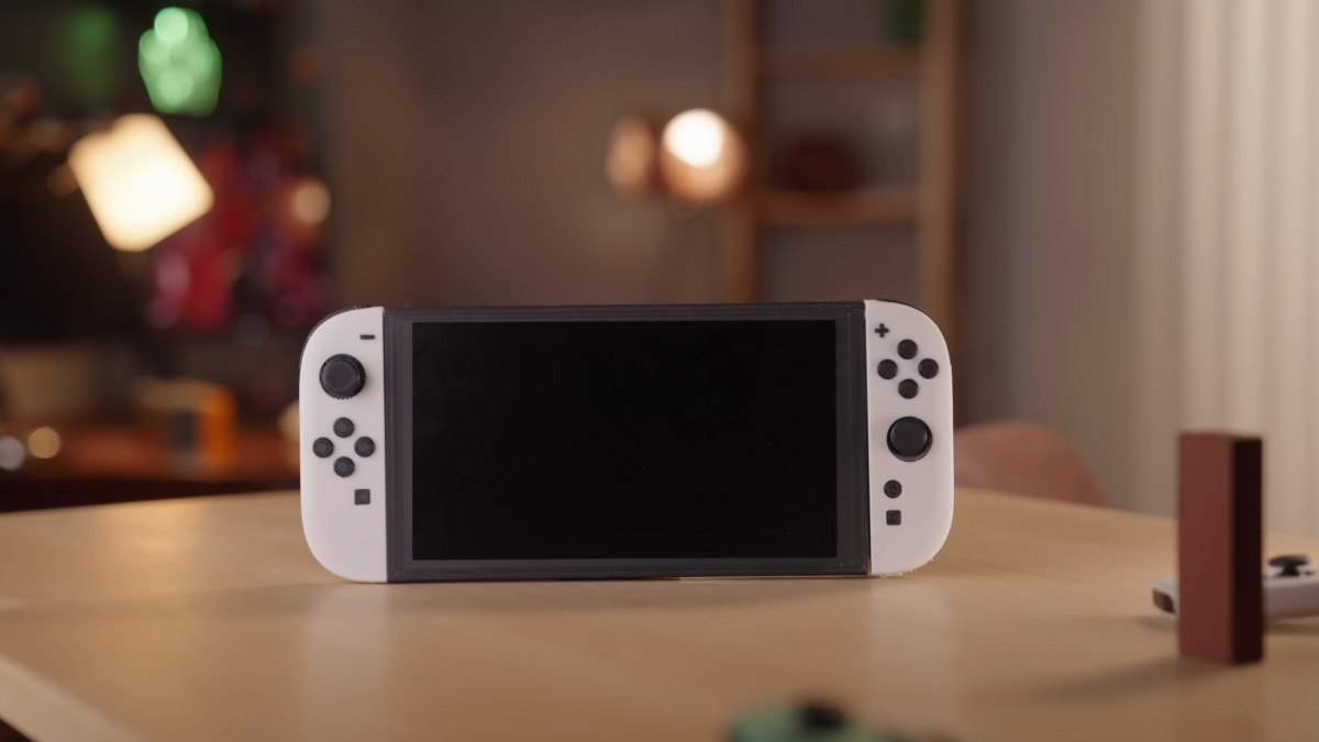 Thiết kế Nintendo Switch 2 bản demo 3D