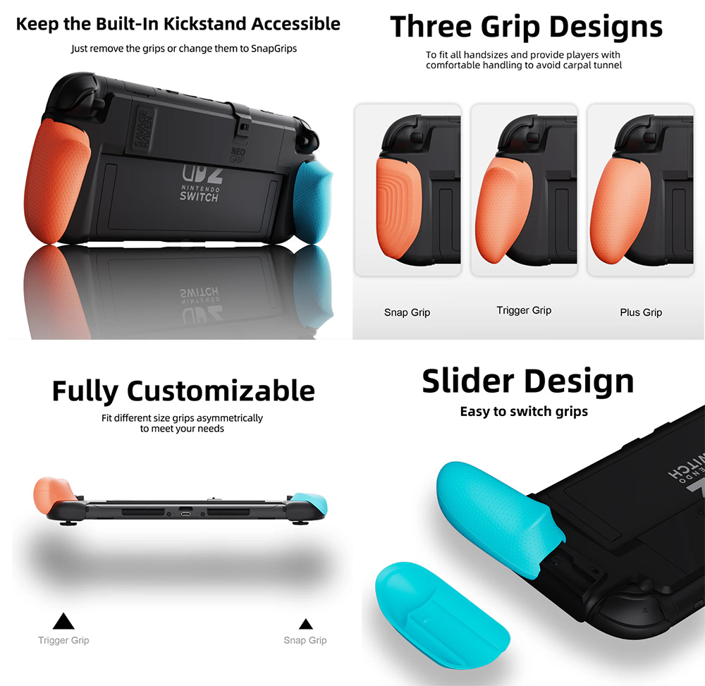 Ốp lưng NeoGrip SkullCo cho Nintendo Switch 2