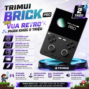 Alternative view of Máy chơi game cầm tay Retro TRIMUI Brick Pro
