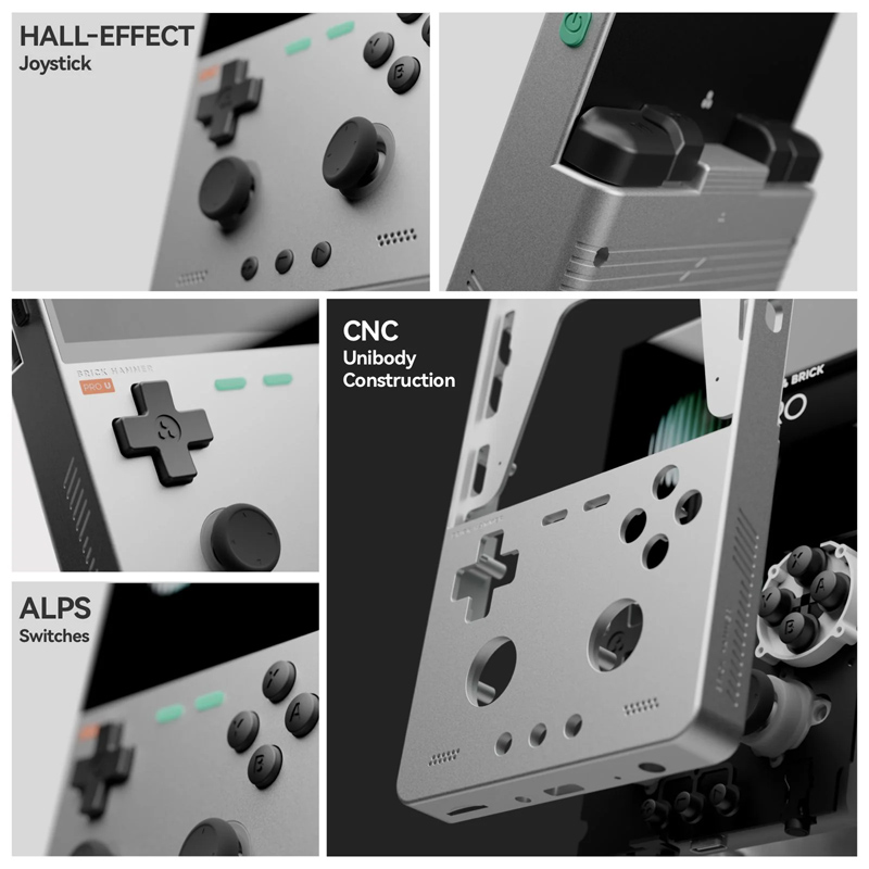 Máy chơi game cầm tay Retro TRIMUI Brick Pro - Hình ảnh 7