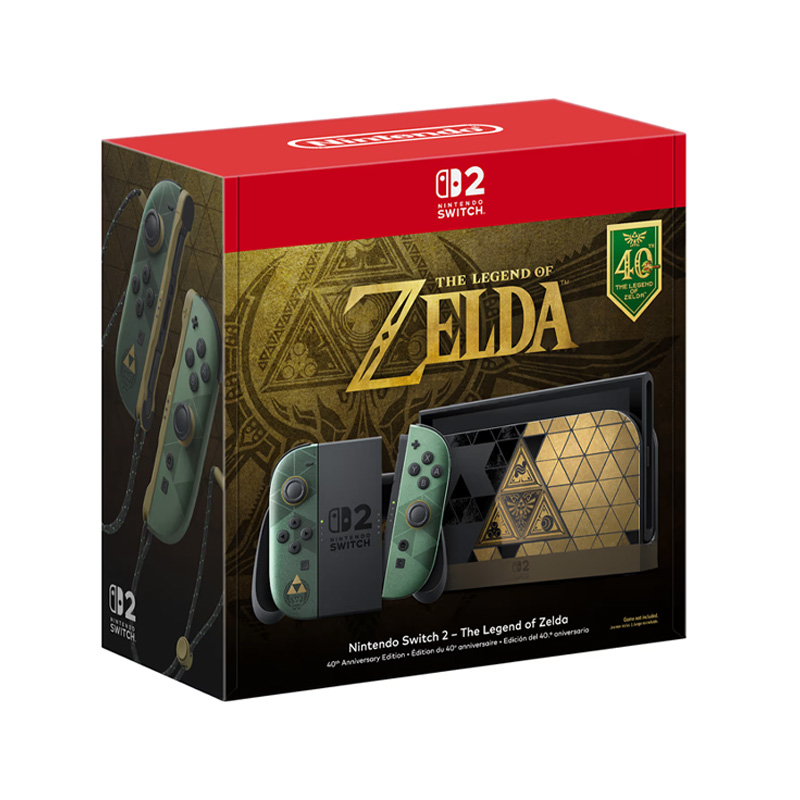 Nintendo Switch 2 The Legend of Zelda 40th Anniversary Edition
