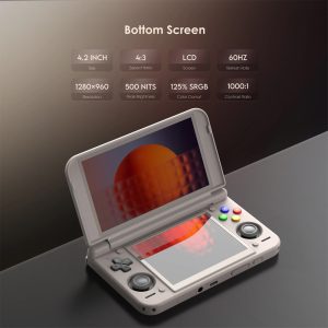 Máy chơi game cầm tay Android Retroid Pocket Duo Lite | LCD, Qualcomm Dragonwing QCS6125, Android 15, tặng 10000 game Switch + Retro - Hình ảnh 3